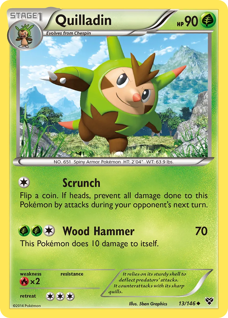 Quilladin, XY #13/146