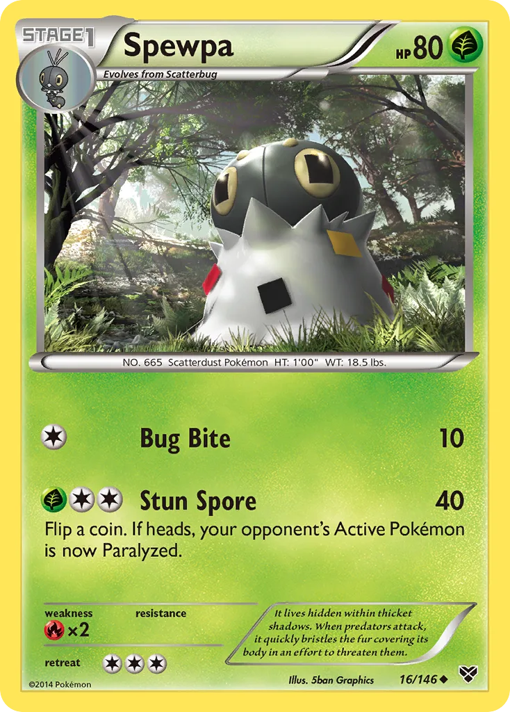 Spewpa, XY #16/146
