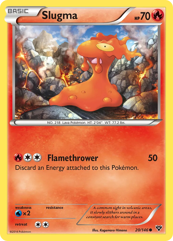 Slugma, XY #20/146