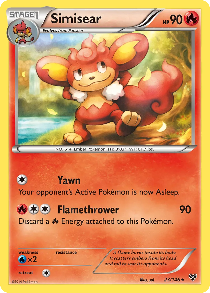 Simisear, XY #23/146