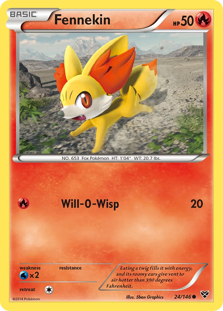 Fennekin, XY #24/146