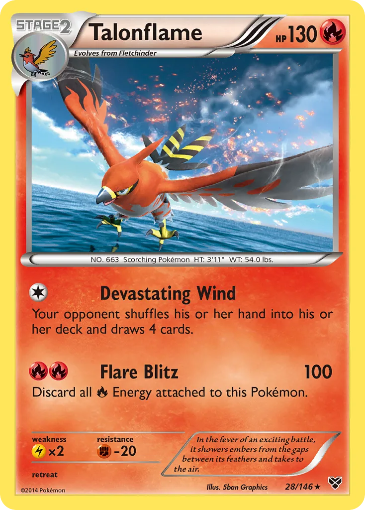 Talonflame, XY #28/146