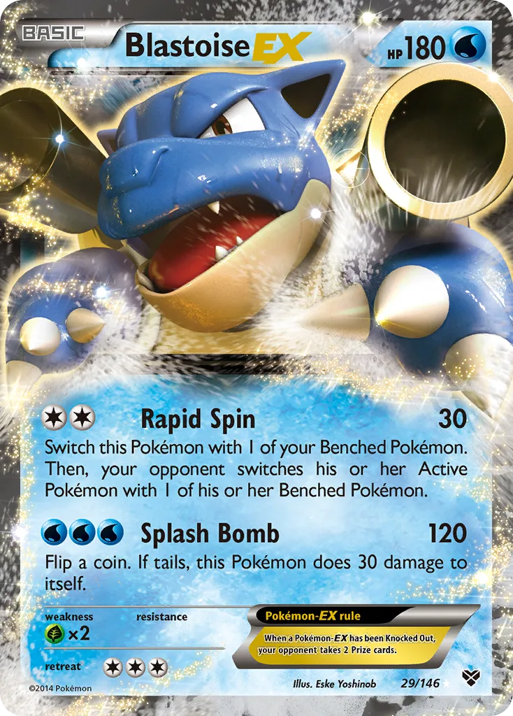 Blastoise-EX, XY #29/146