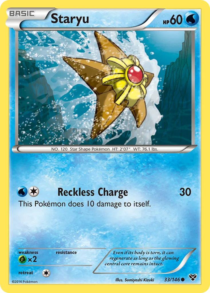 Staryu, XY #33/146