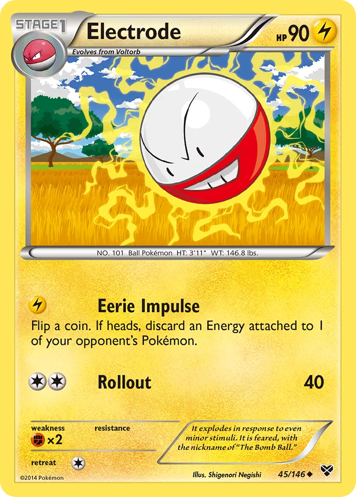 Electrode, XY #45/146