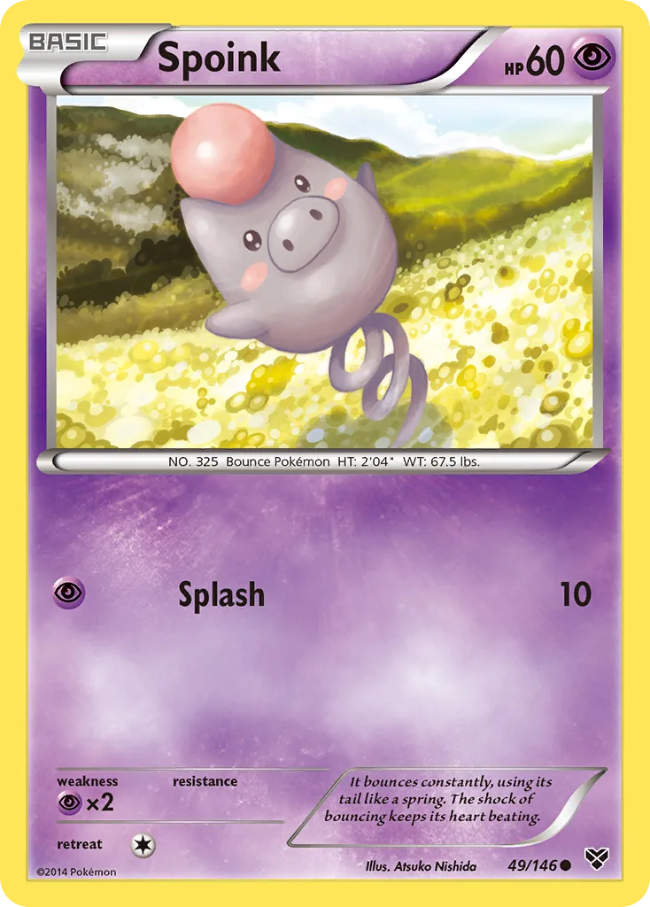 Spoink, XY #49/146