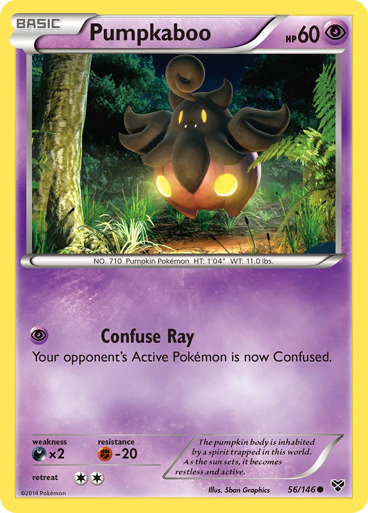 Pumpkaboo, XY #56/146