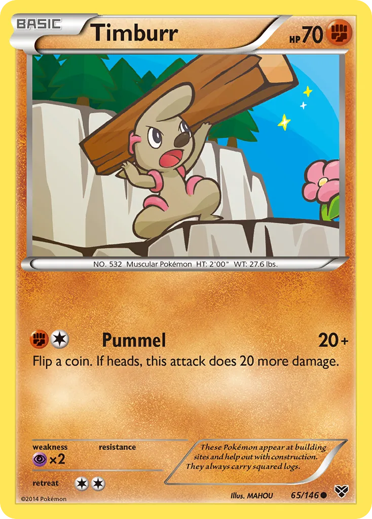 Timburr, XY #65/146