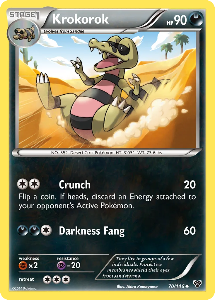 Krokorok, XY #70/146