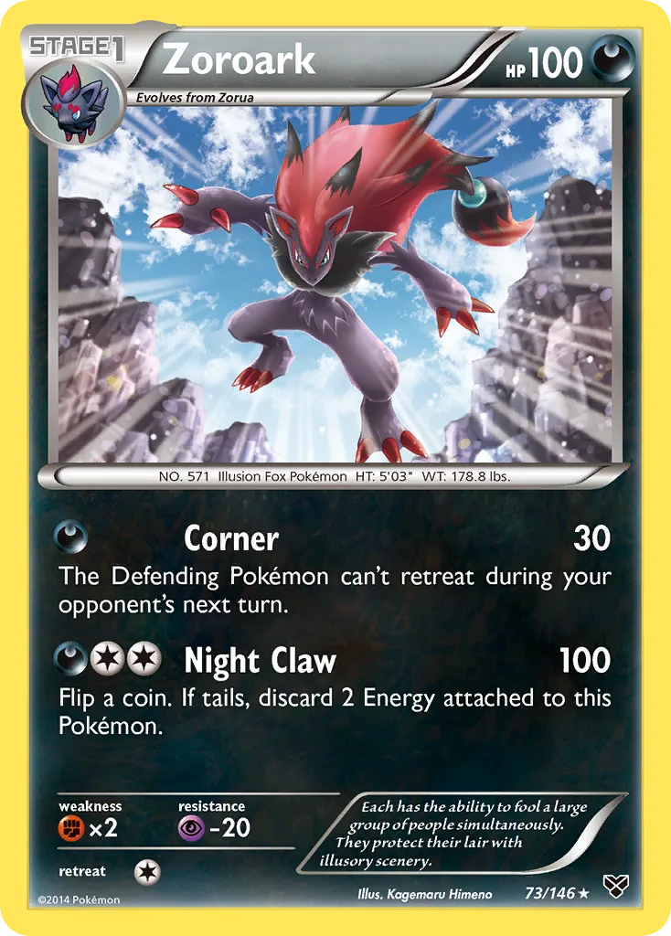 Zoroark, XY #73/146
