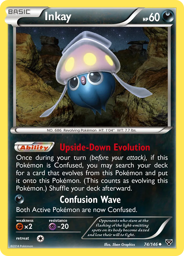Inkay, XY #74/146