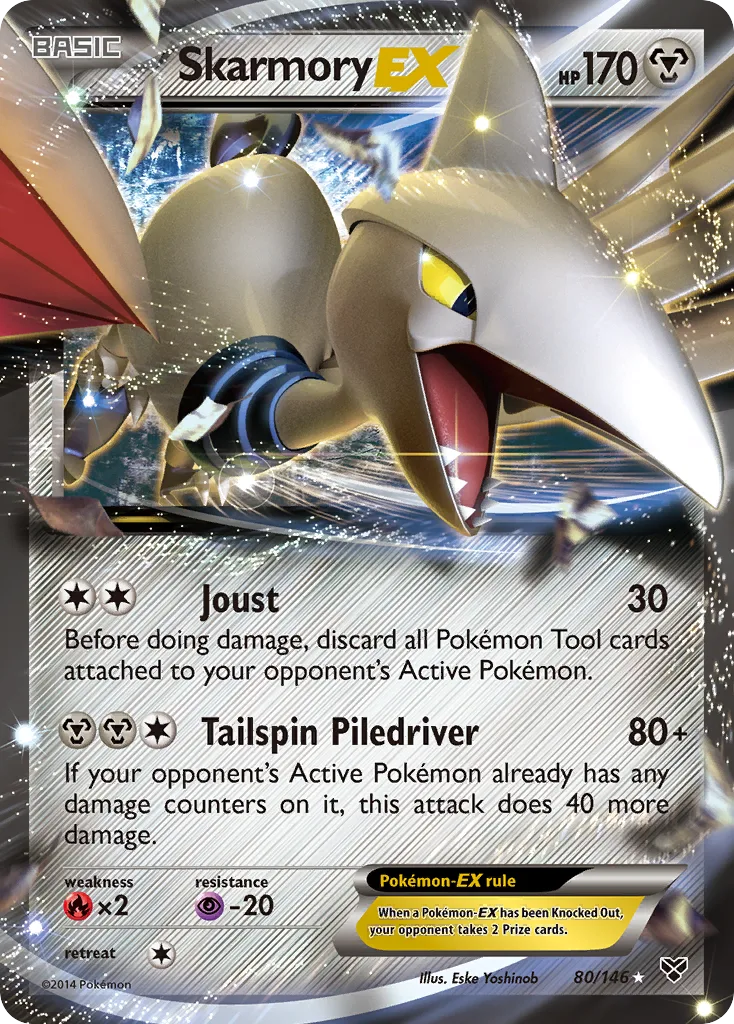 Skarmory-EX, XY #80/146
