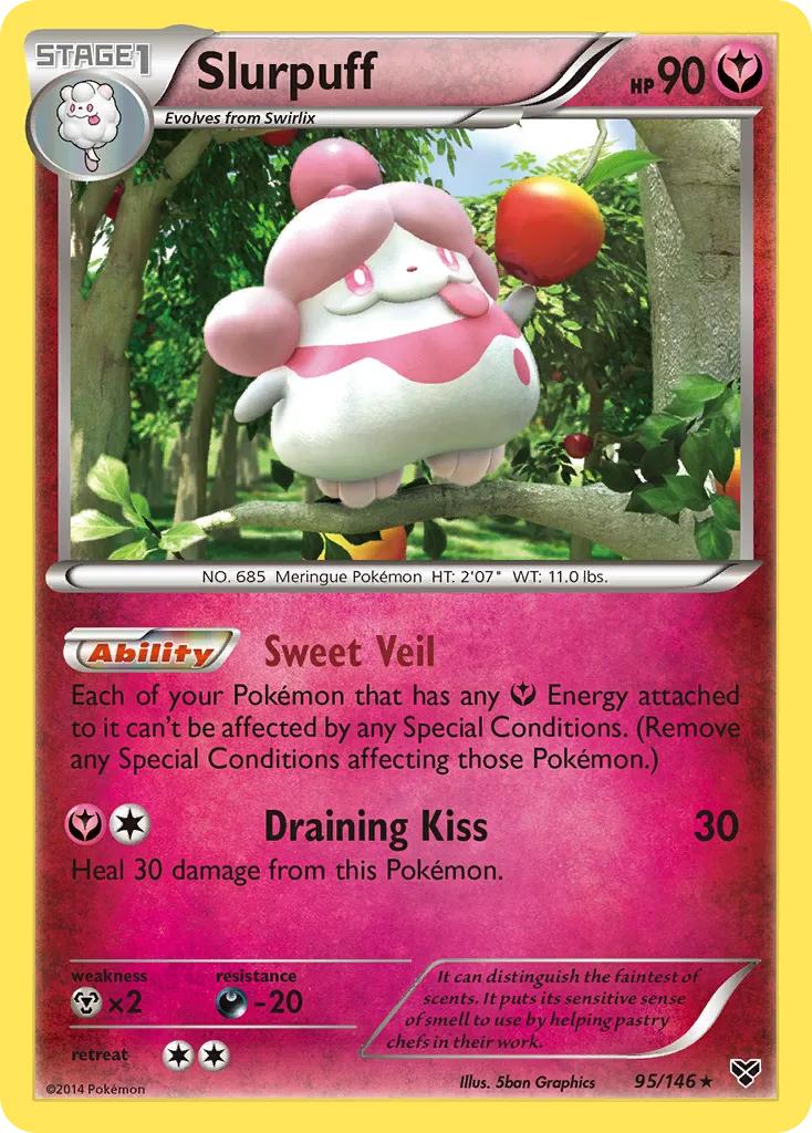Slurpuff, XY #95/146