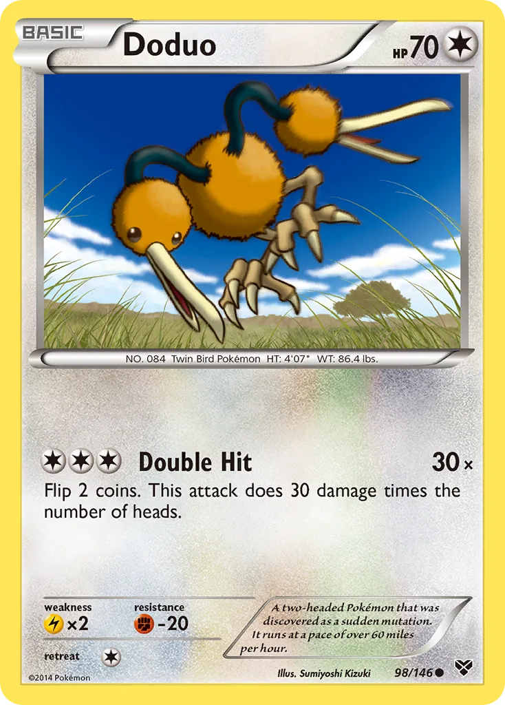 Doduo, XY #98/146