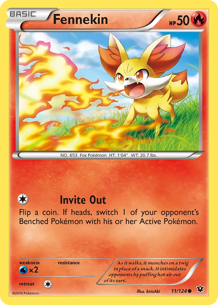 Fennekin, Fates Collide #11/124