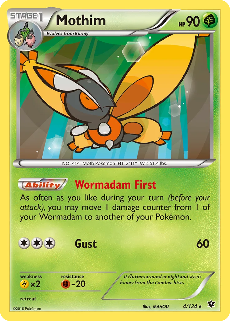 Mothim, Fates Collide #4/124