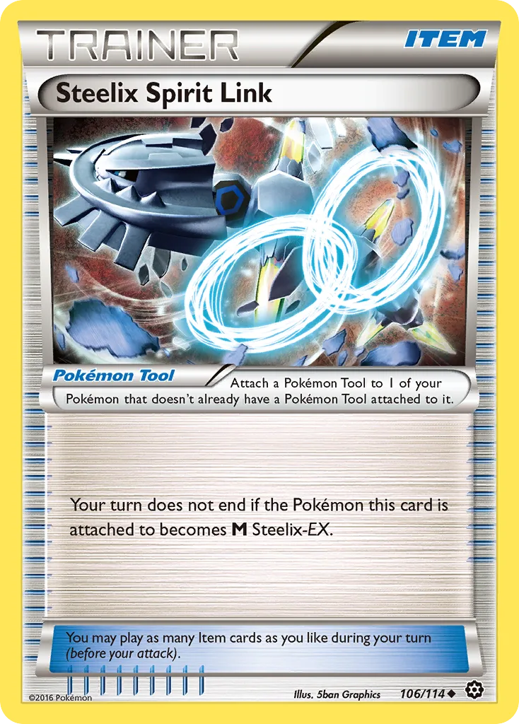 Steelix Spirit Link, Steam Siege #106/114