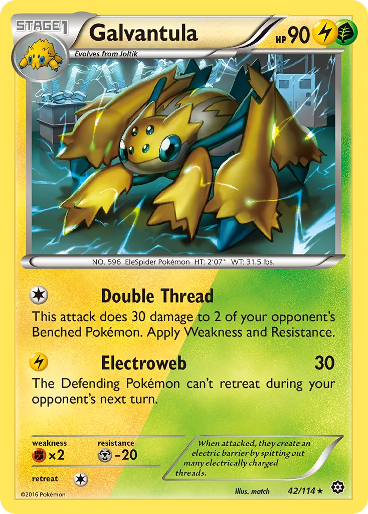 Galvantula, Steam Siege #42/114