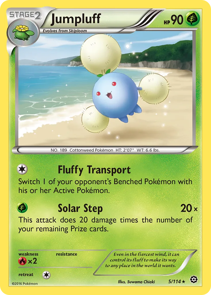 Jumpluff, Steam Siege #5/114