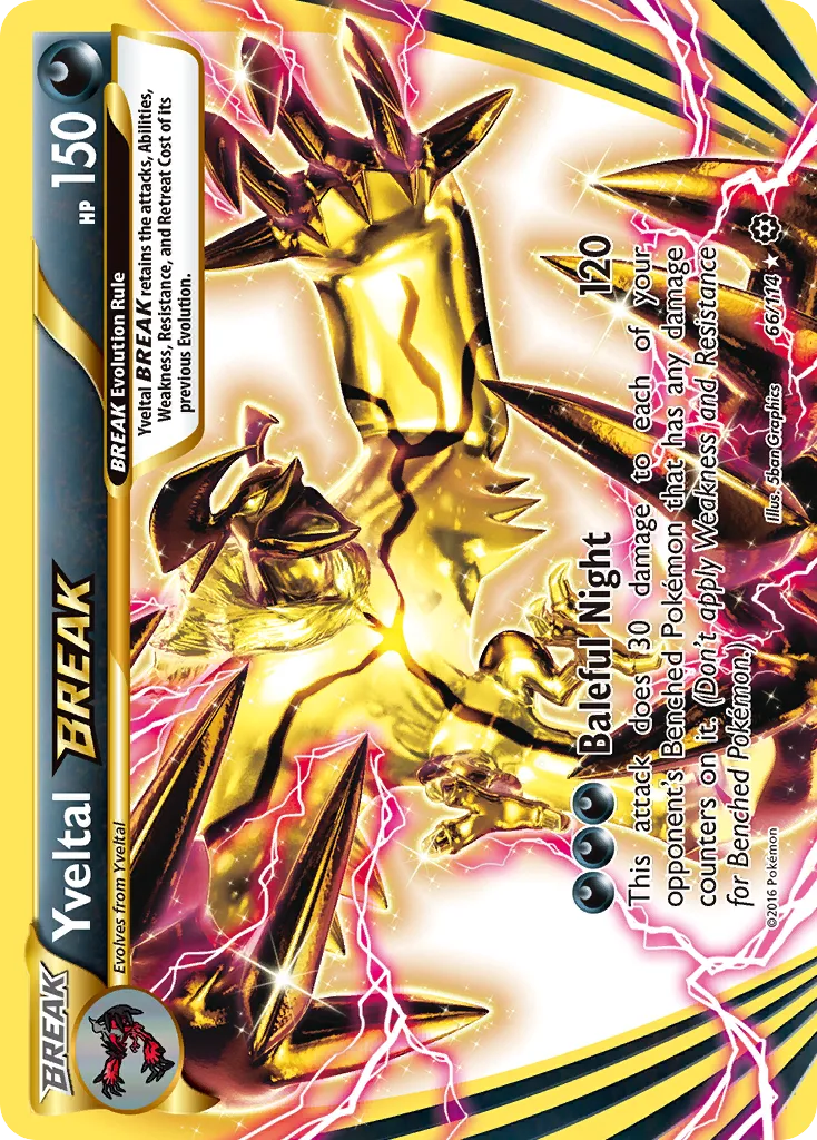 Yveltal BREAK, Steam Siege #66/114