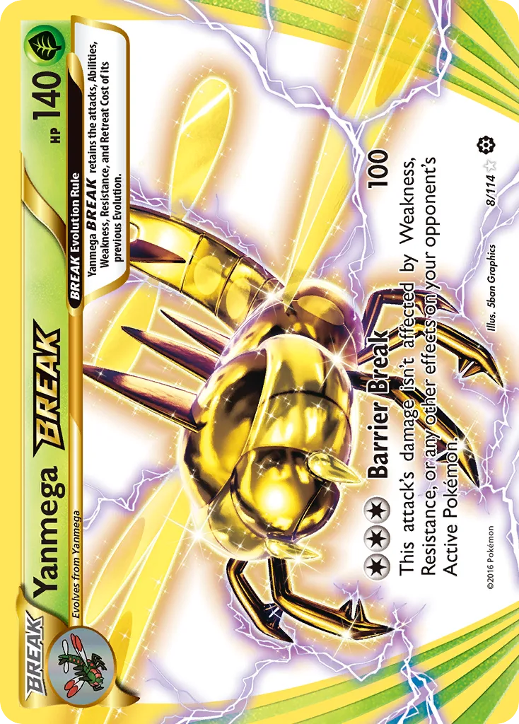 Yanmega BREAK, Steam Siege #8/114