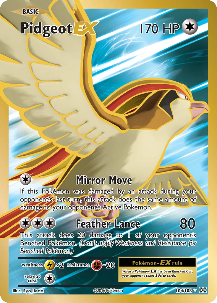 Pidgeot-EX, Evolutions #104/108