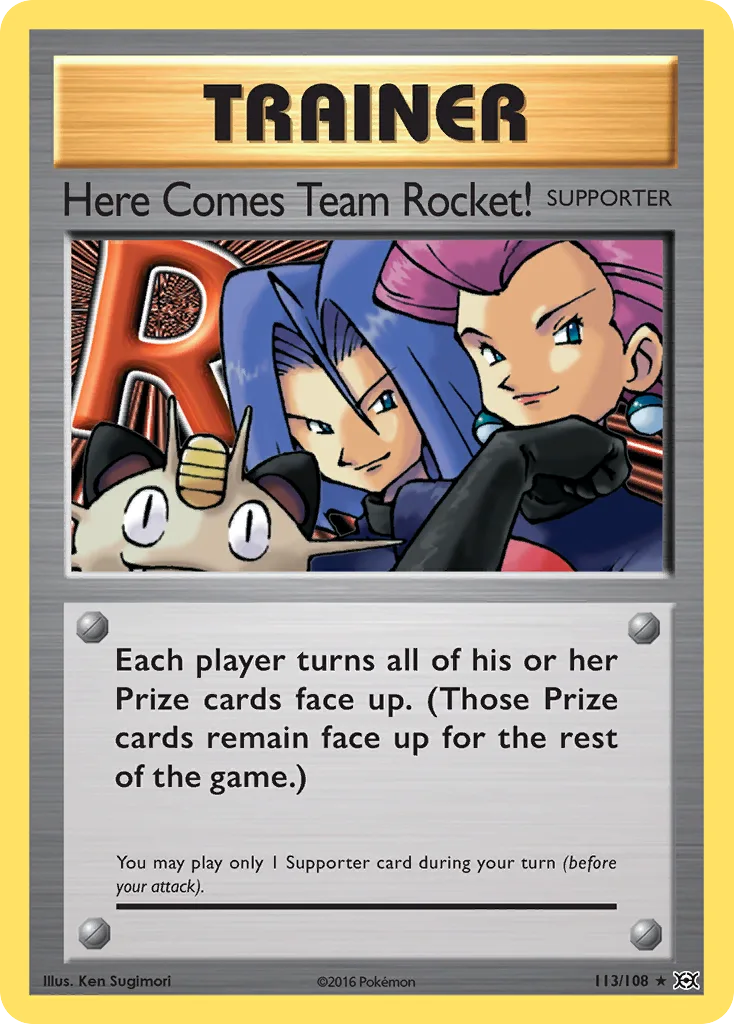 Here Comes Team Rocket!, Evolutions #113/108