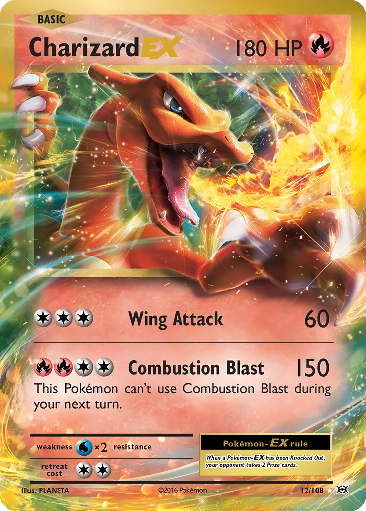 Charizard-EX, Evolutions #12/108