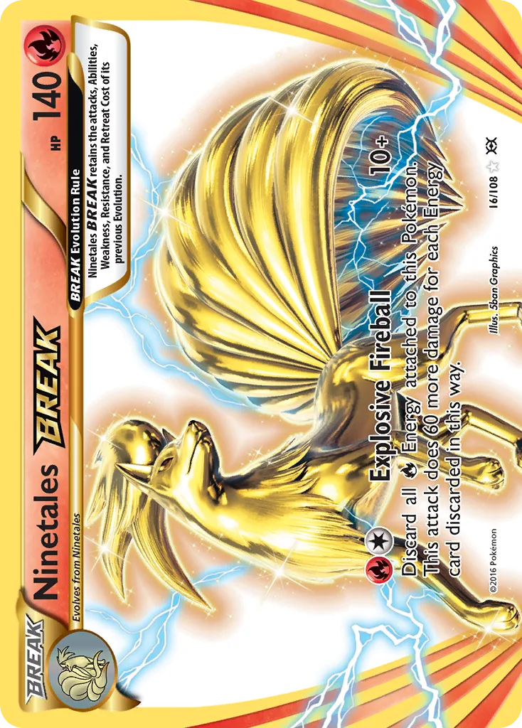 Ninetales BREAK, Evolutions #16/108