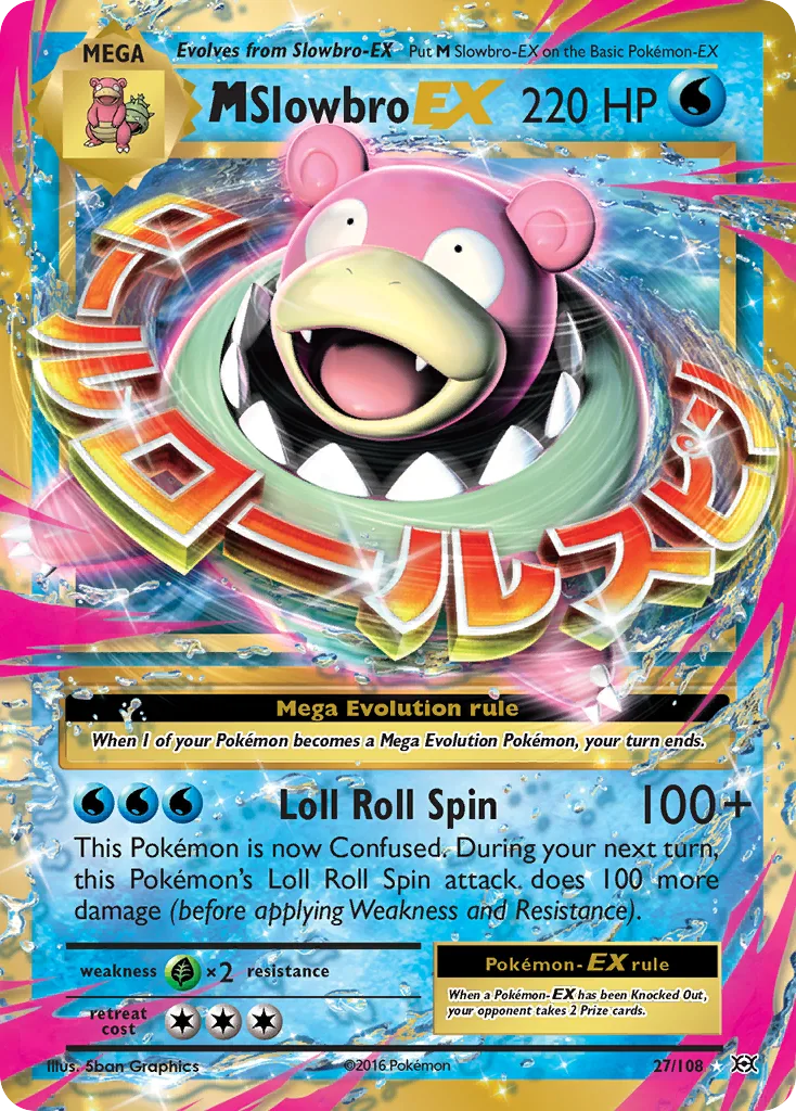 M Slowbro-EX, Evolutions #27/108