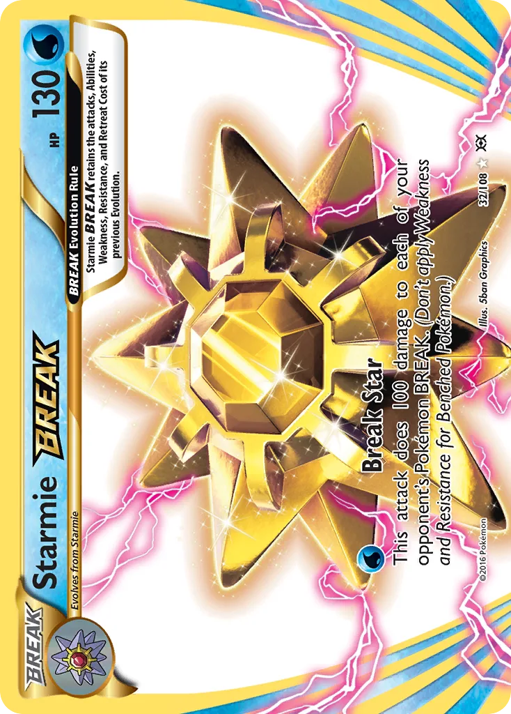 Starmie BREAK, Evolutions #32/108