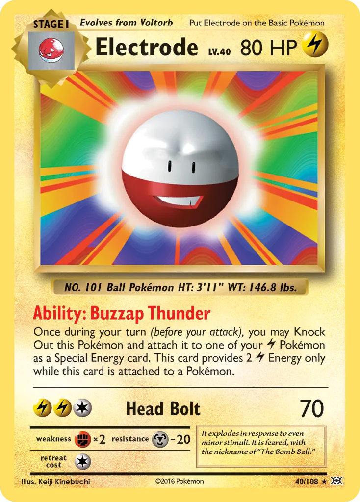 Electrode, Evolutions #40/108