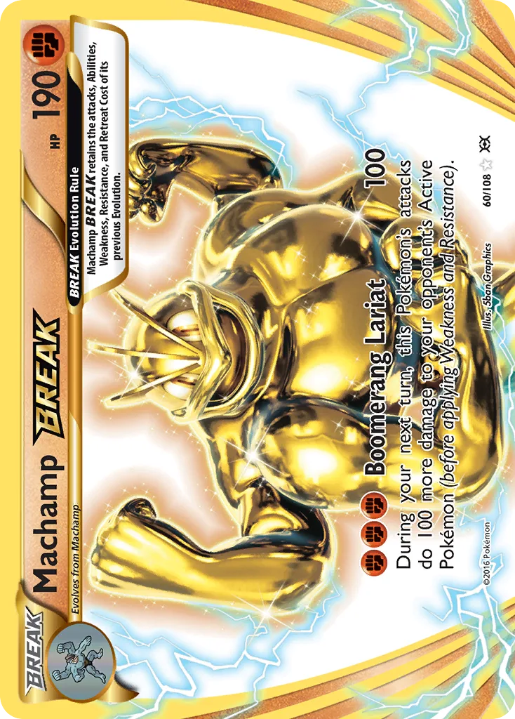 Machamp BREAK, Evolutions #60/108