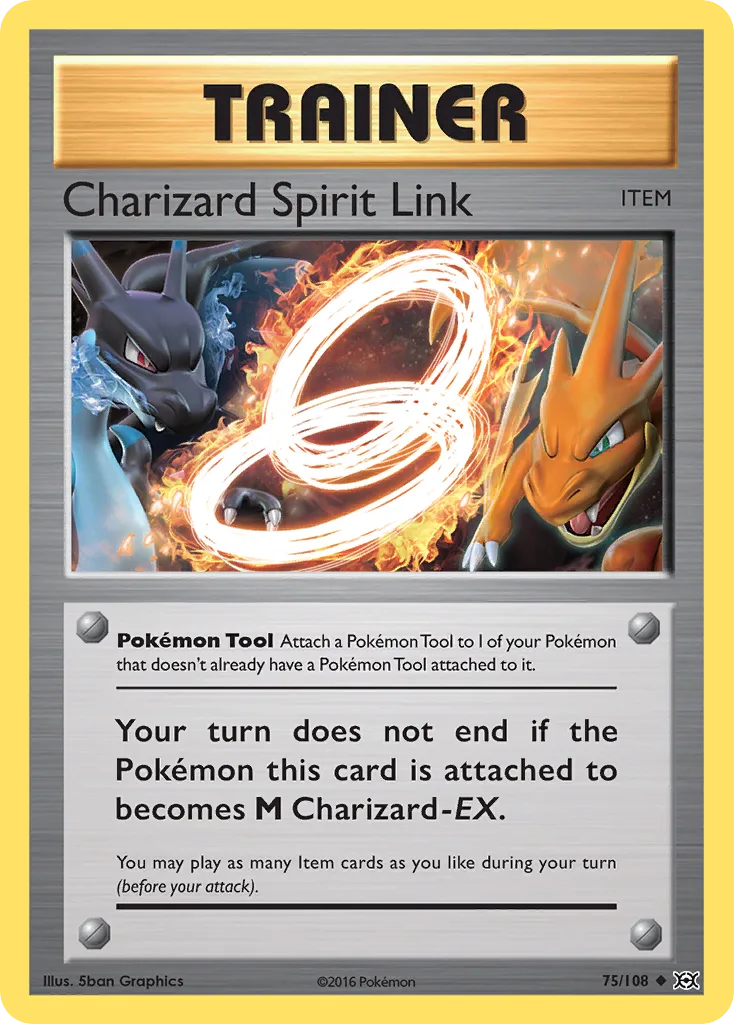 Charizard Spirit Link, Evolutions #75/108