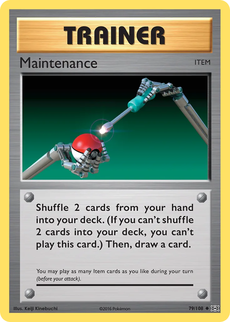 Maintenance, Evolutions #79/108