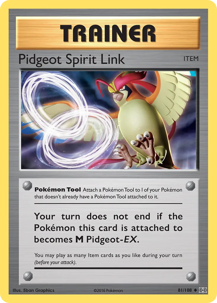 Pidgeot Spirit Link, Evolutions #81/108