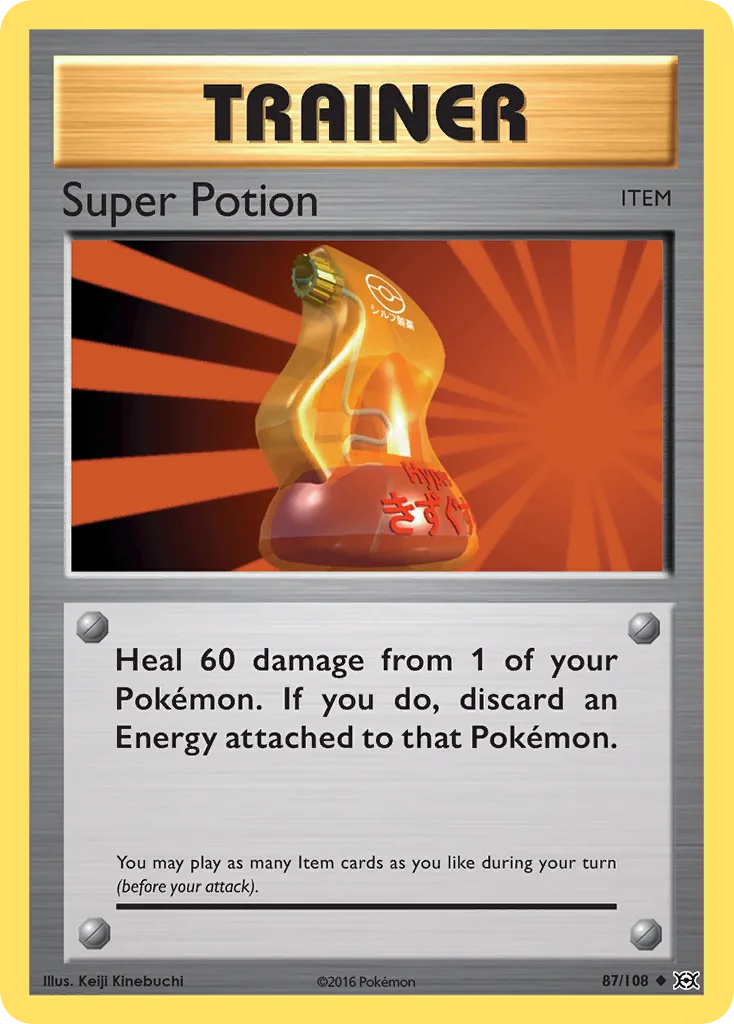 Super Potion, Evolutions #87/108