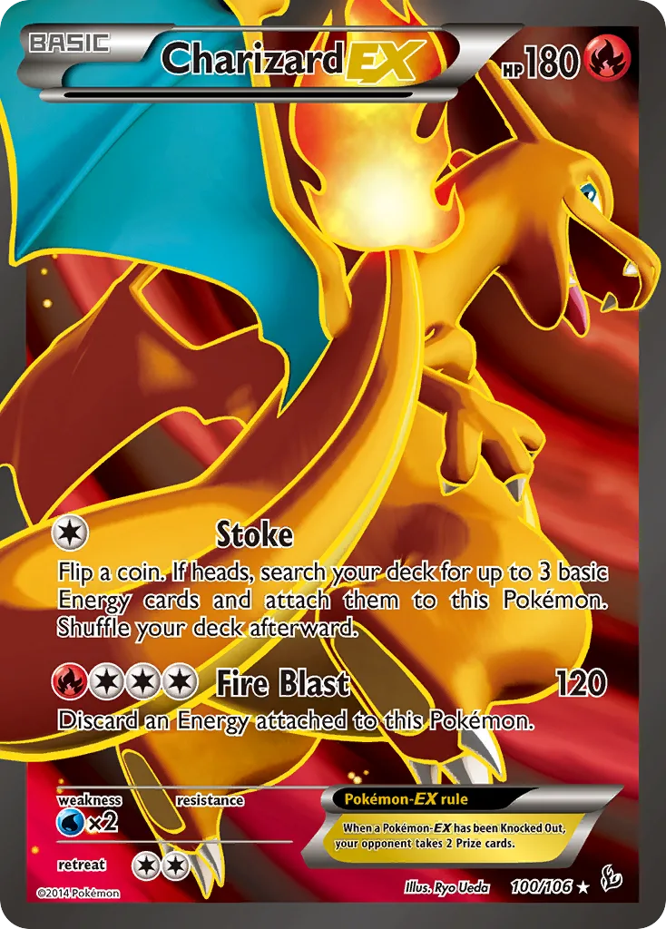 Charizard-EX, Flashfire #100/106