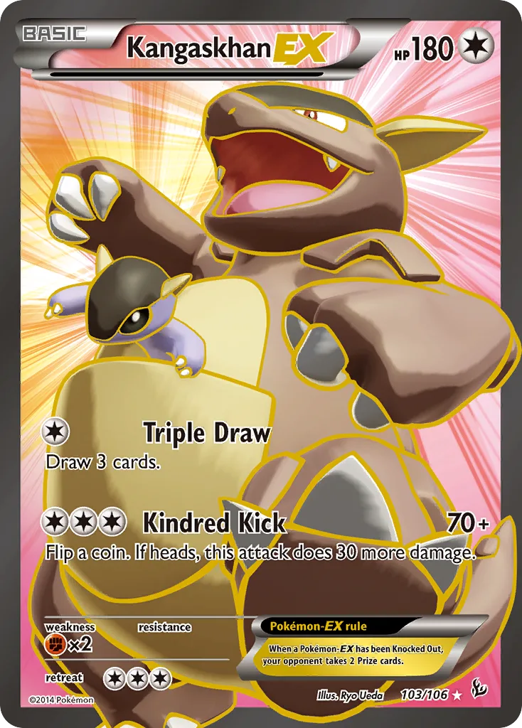 Kangaskhan-EX, Flashfire #103/106