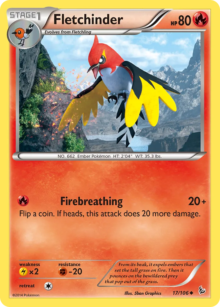 Fletchinder, Flashfire #17/106