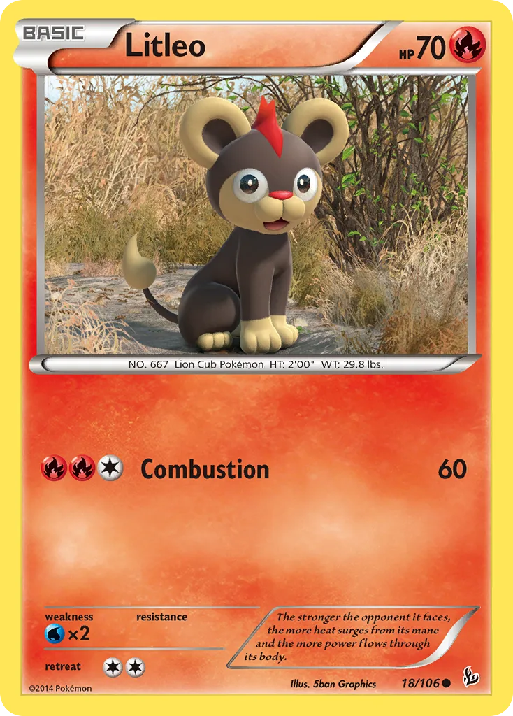 Litleo, Flashfire #18/106