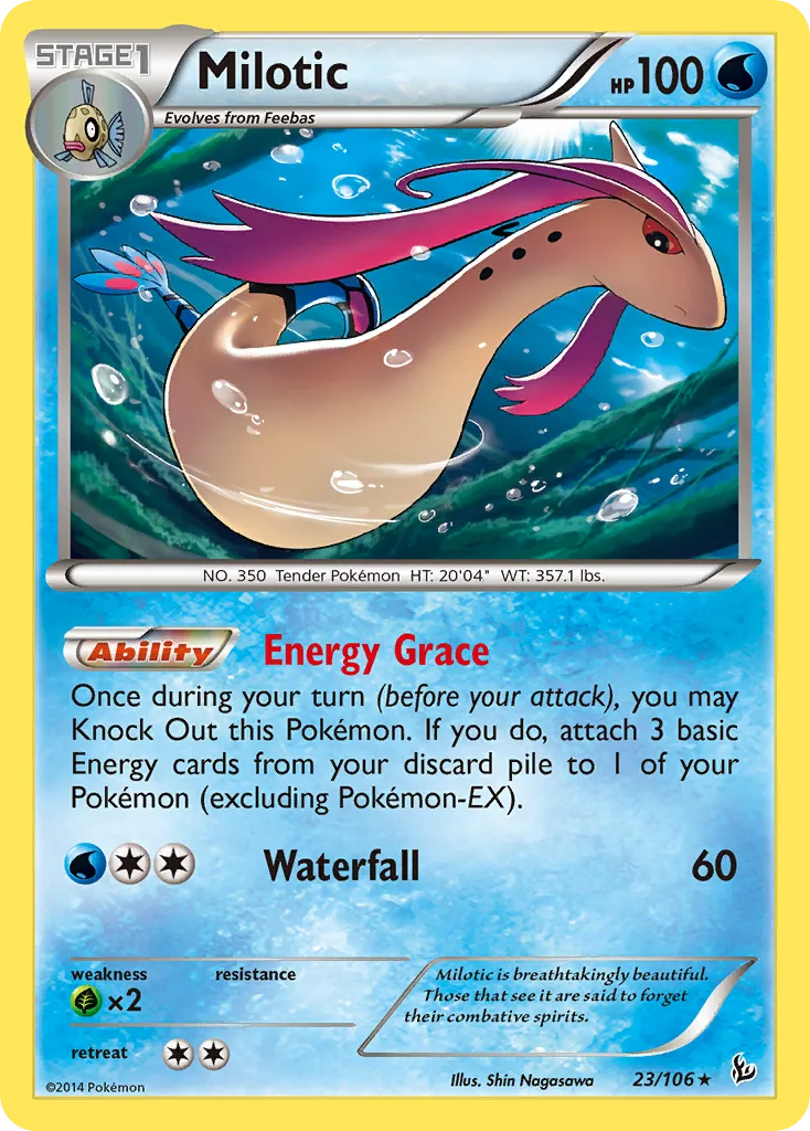 Milotic, Flashfire #23/106
