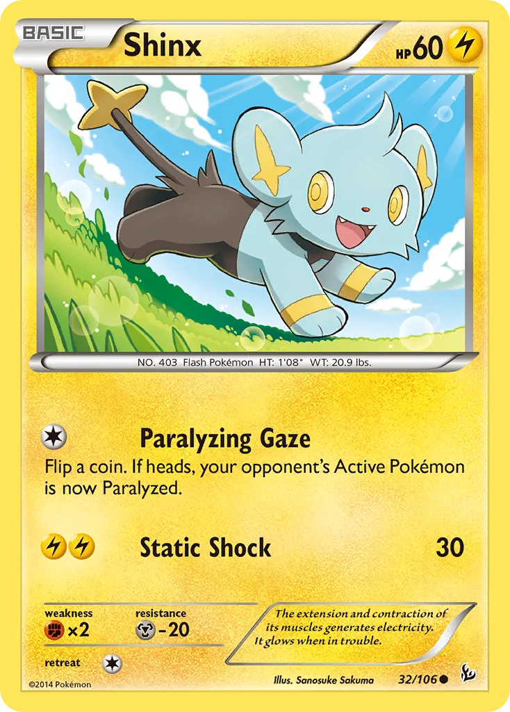 Shinx, Flashfire #32/106