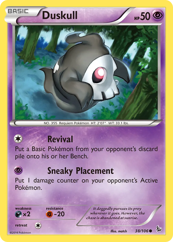 Duskull, Flashfire #38/106