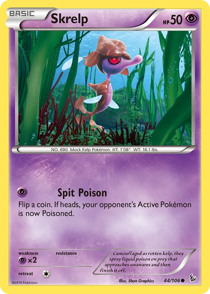 Skrelp, Flashfire #44/106