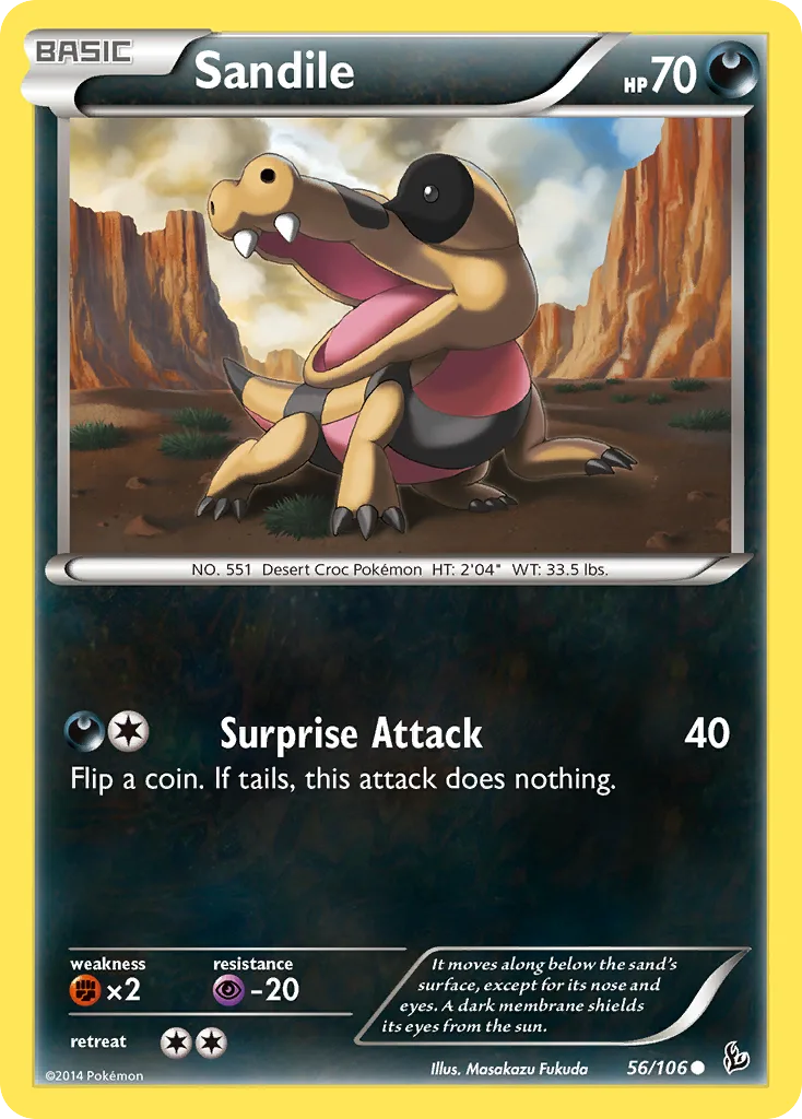 Sandile, Flashfire #56/106