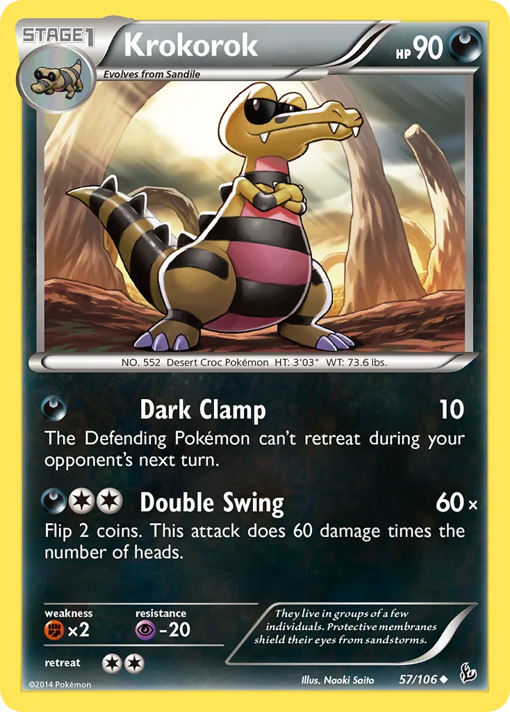 Krokorok, Flashfire #57/106