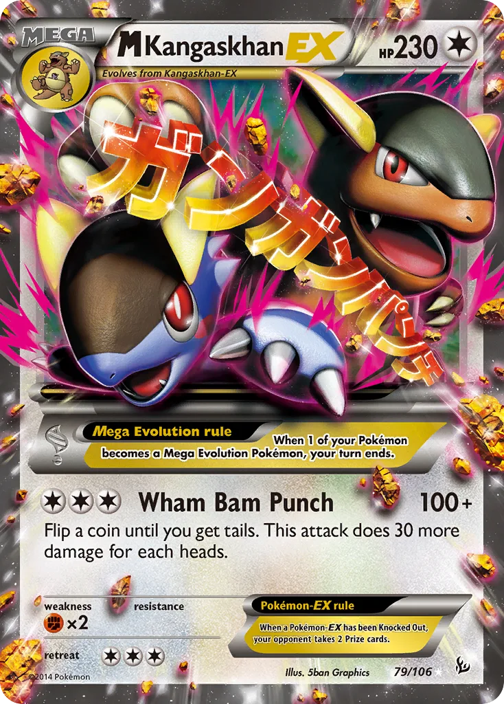 M Kangaskhan-EX, Flashfire #79/106
