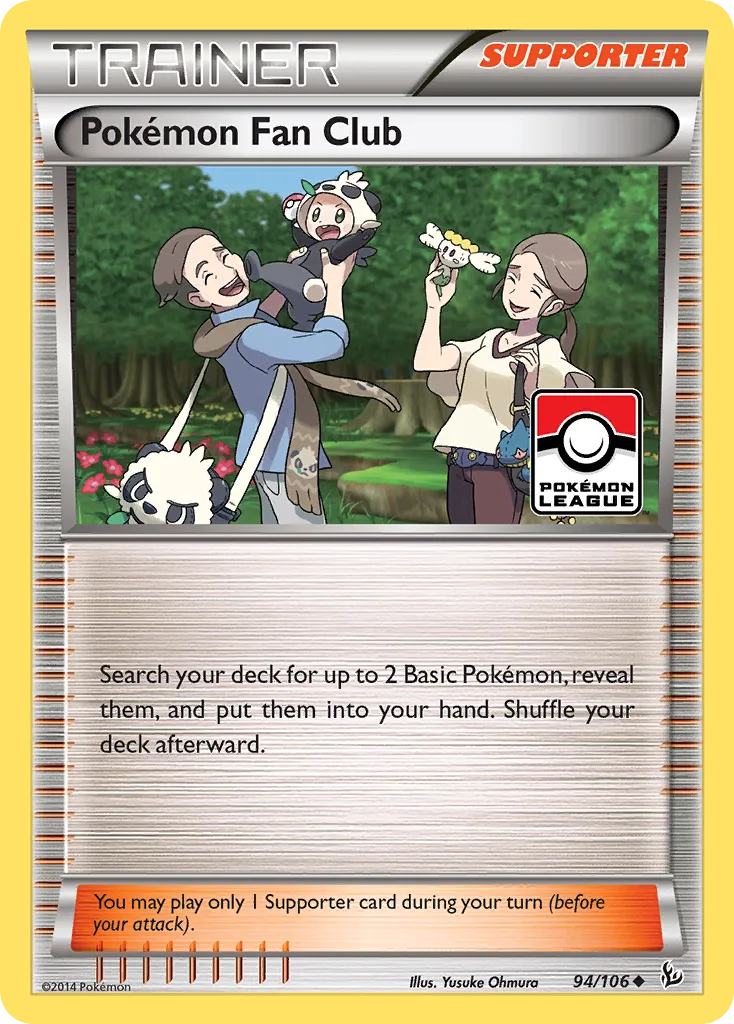 Pokémon Fan Club, Flashfire #94/106