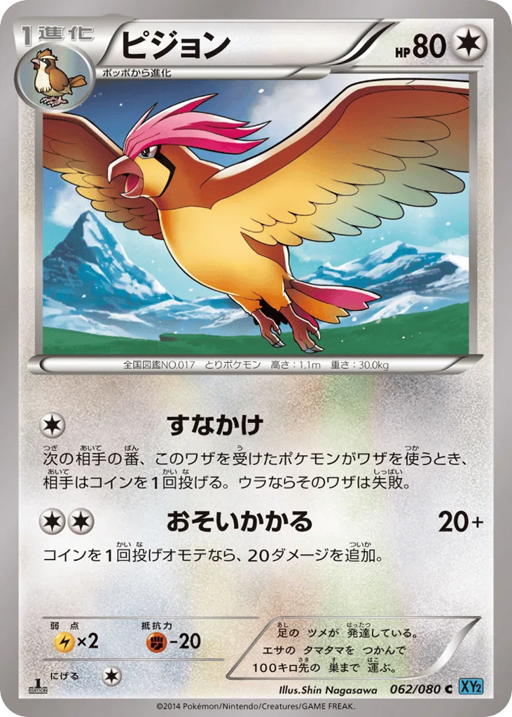 Pidgeotto, Wild Blaze #062/080